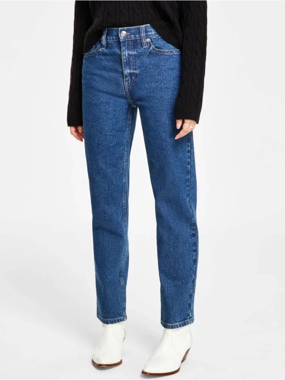 Calvin Klein Women's High Rise Straight Leg Jeans size 24